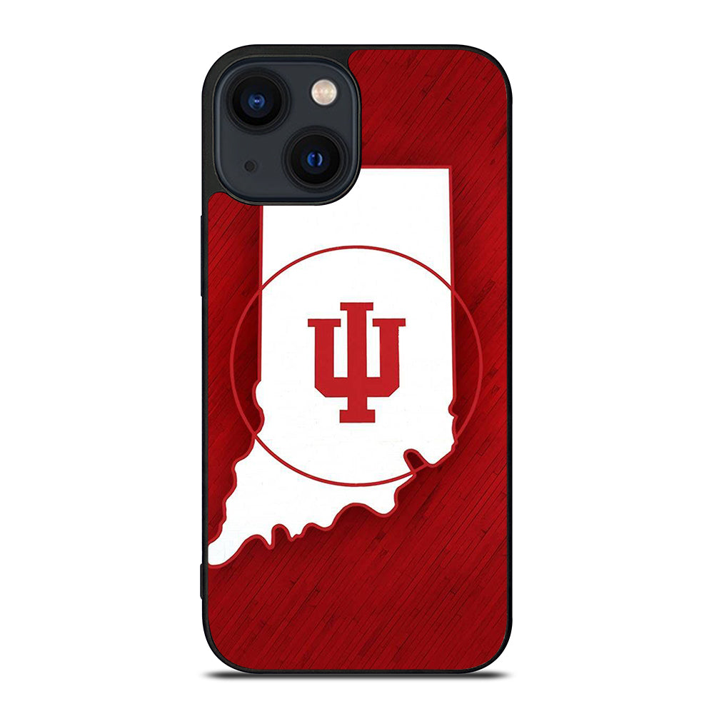 HOOSIER STATE OF MIND INDIANA SYMBOL 2 iPhone 14 Plus Case Cover