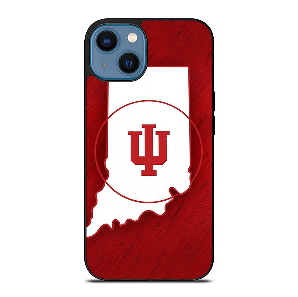 HOOSIER STATE OF MIND INDIANA SYMBOL 2 iPhone 14 Case Cover