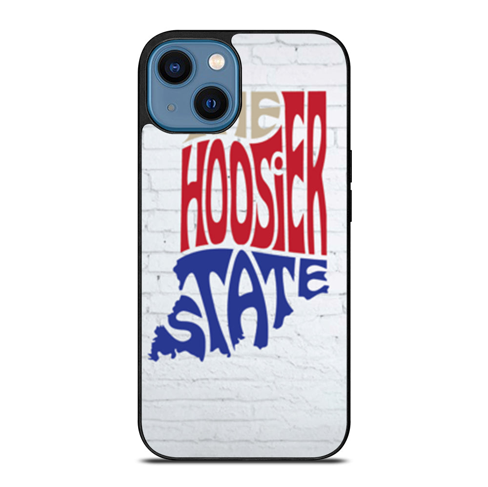 HOOSIER STATE OF MIND INDIANA SYMBOL iPhone 14 Case Cover