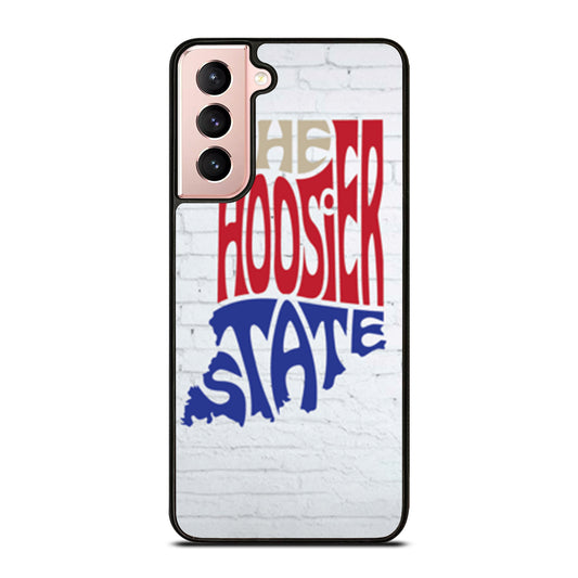 HOOSIER STATE OF MIND INDIANA SYMBOL Samsung Galaxy S21 Case Cover