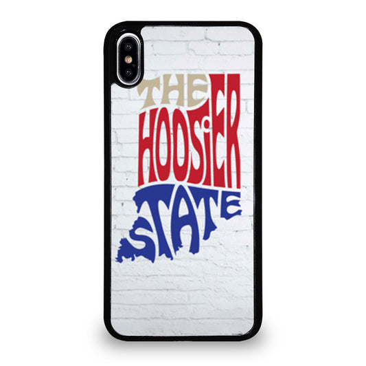 HOOSIER STATE OF MIND INDIANA SYMBOL iPhone XS Max Case Cover