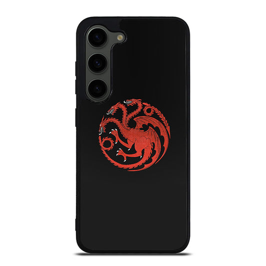 HOUSE OF THE DRAGON BLACK LOGO Samsung Galaxy S23 Plus Case Cover