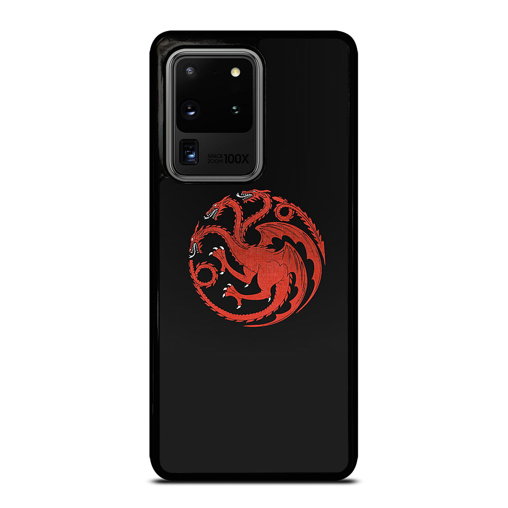 HOUSE OF THE DRAGON BLACK LOGO Samsung Galaxy S20 Ultra Case Cover