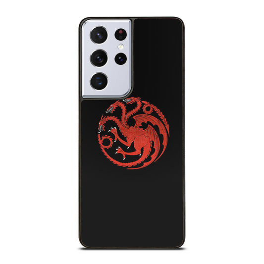 HOUSE OF THE DRAGON BLACK LOGO Samsung Galaxy S21 Ultra Case Cover