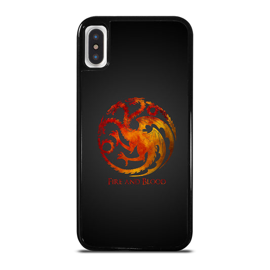 HOUSE OF THE DRAGON SYMBOL iPhone X / XS Case Cover