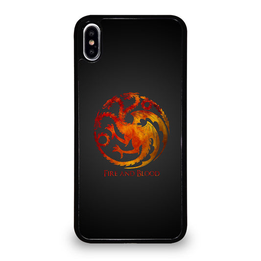 HOUSE OF THE DRAGON SYMBOL iPhone XS Max Case Cover