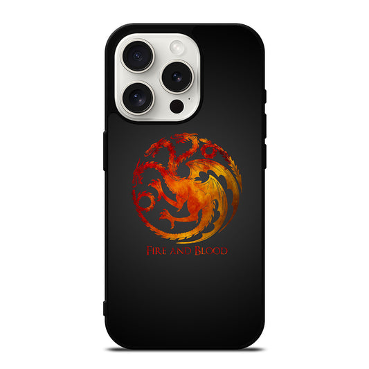 HOUSE OF THE DRAGON SYMBOL iPhone 15 Pro Case Cover