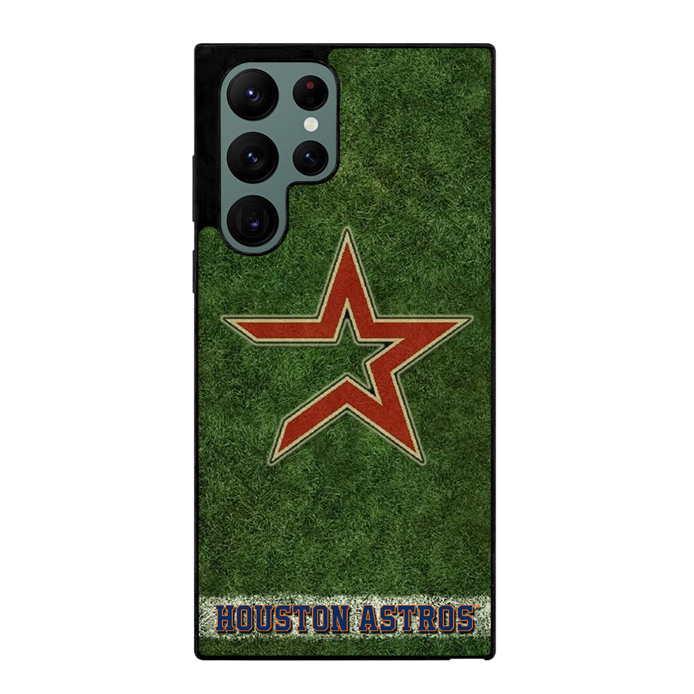 HOUSTON ASTROS MLB ICON Samsung Galaxy S22 Ultra Case Cover