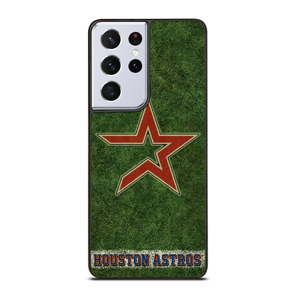 HOUSTON ASTROS MLB ICON Samsung Galaxy S21 Ultra Case Cover