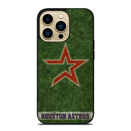 HOUSTON ASTROS MLB ICON iPhone 14 Pro Max Case Cover