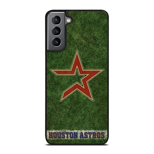 HOUSTON ASTROS MLB ICON Samsung Galaxy S21 Plus Case Cover