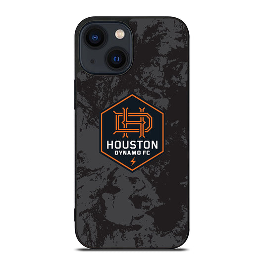 HOUSTON DYNAMO FC CAMO LOGO iPhone 14 Plus Case Cover
