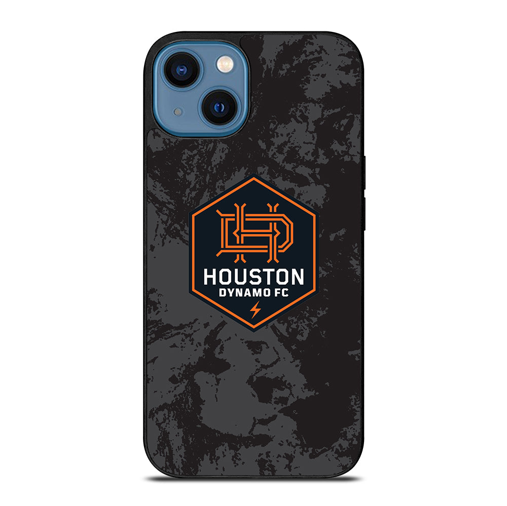 HOUSTON DYNAMO FC CAMO LOGO iPhone 14 Case Cover