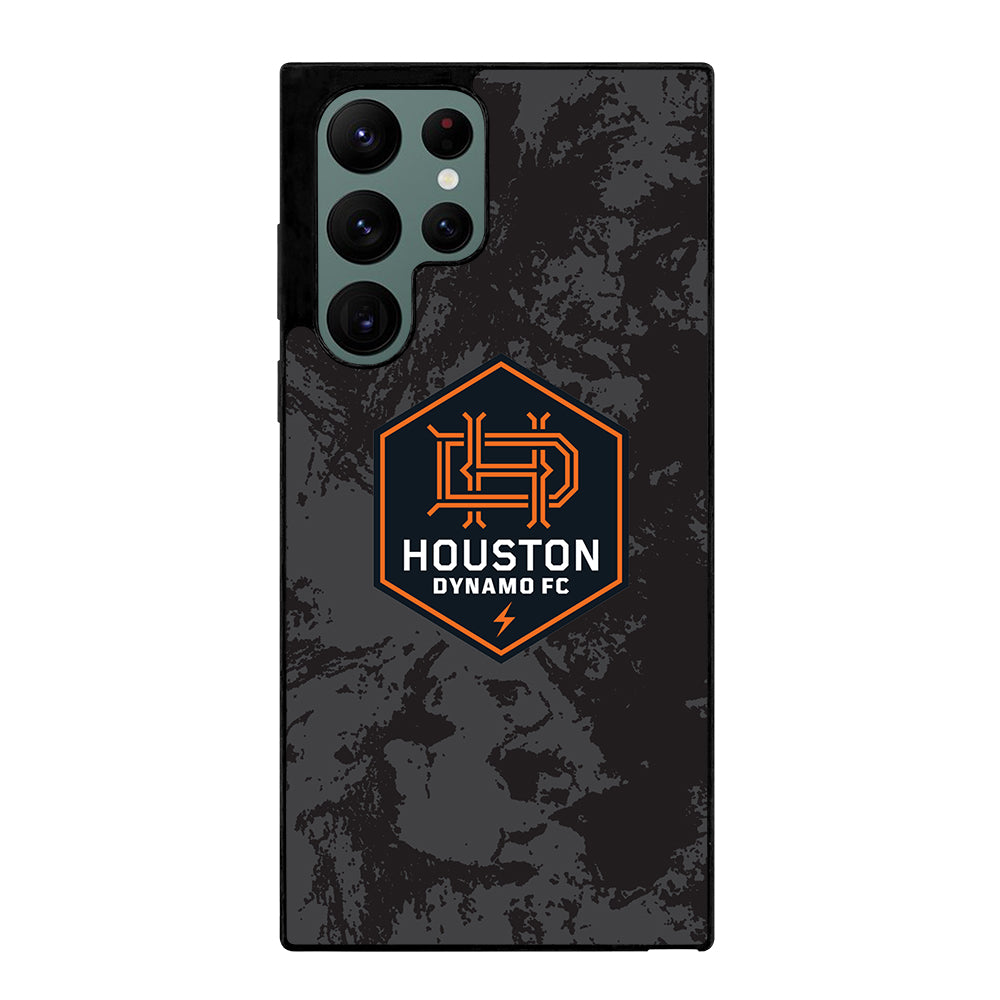 HOUSTON DYNAMO FC CAMO LOGO Samsung Galaxy S22 Ultra Case Cover