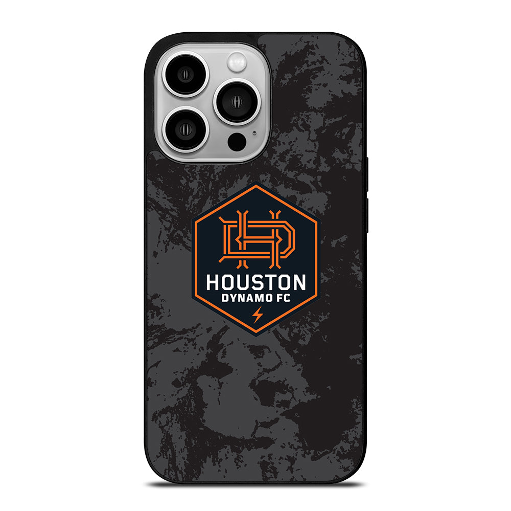 HOUSTON DYNAMO FC CAMO LOGO iPhone 14 Pro Case Cover