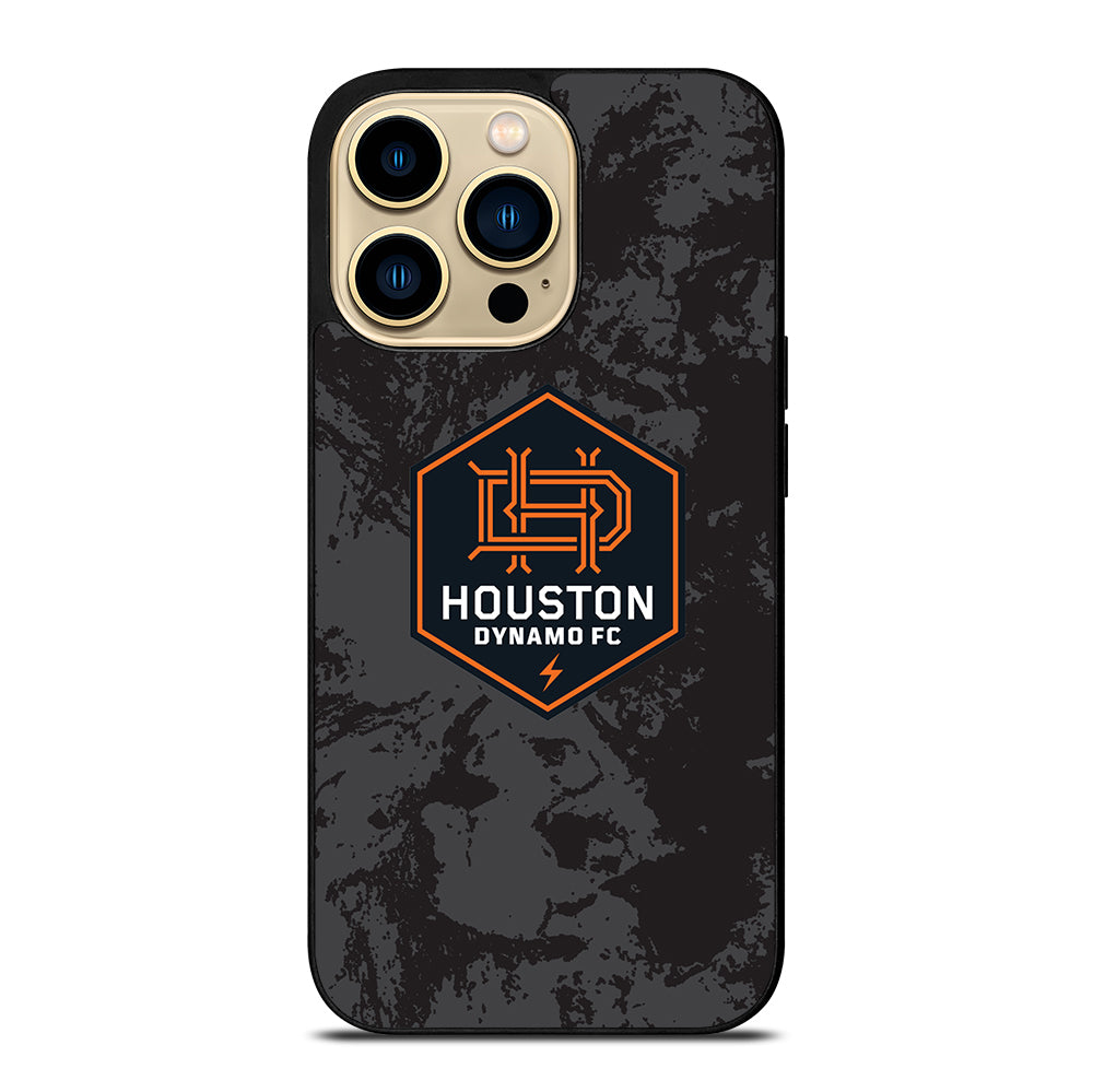 HOUSTON DYNAMO FC CAMO LOGO iPhone 14 Pro Max Case Cover