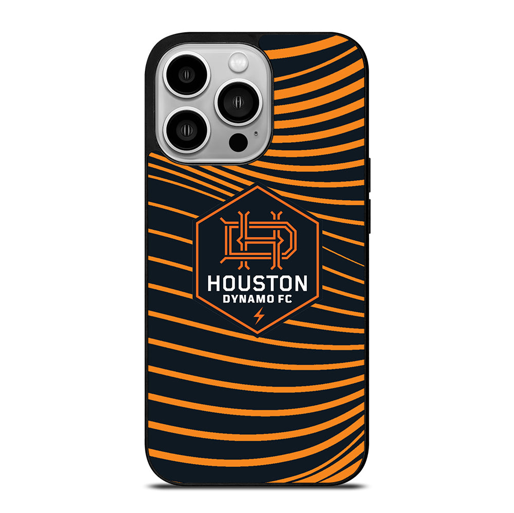 HOUSTON DYNAMO FC LOGO iPhone 14 Pro Case Cover