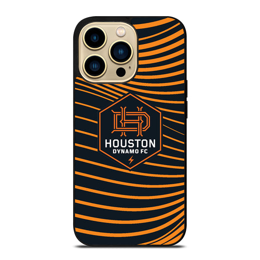 HOUSTON DYNAMO FC LOGO iPhone 14 Pro Max Case Cover
