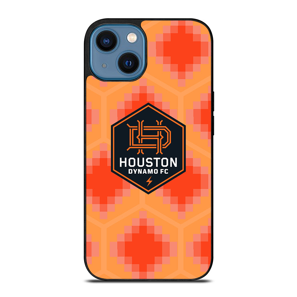 HOUSTON DYNAMO SOCCER TEAM iPhone 14 Case Cover