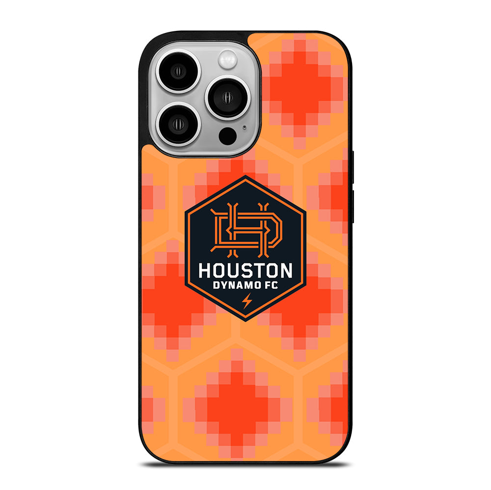 HOUSTON DYNAMO SOCCER TEAM iPhone 14 Pro Case Cover