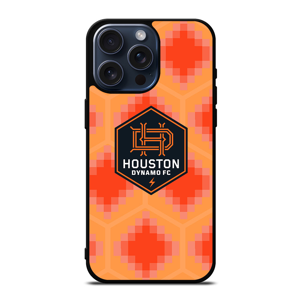 HOUSTON DYNAMO SOCCER TEAM iPhone 15 Pro Max Case Cover