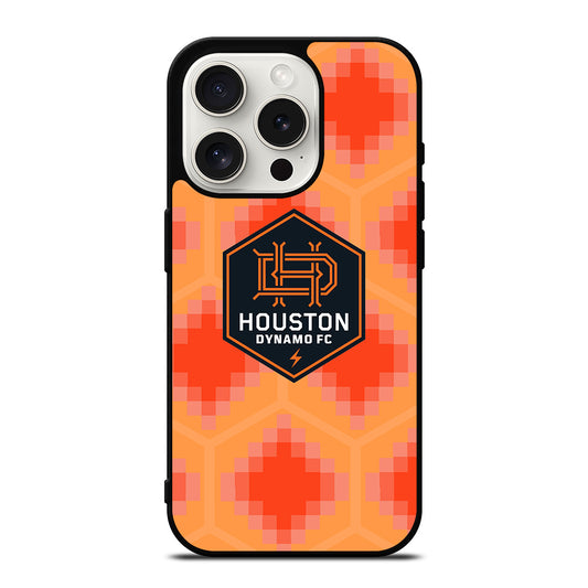 HOUSTON DYNAMO SOCCER TEAM iPhone 15 Pro Case Cover