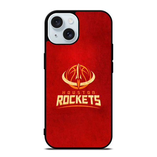 HOUSTON ROCKETS NBA ICON iPhone 15 Case Cover