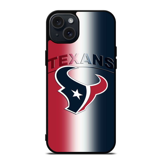 HOUSTON TEXANS FOOTBALL LOGO iPhone 15 Plus Case Cover
