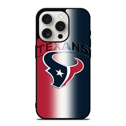 HOUSTON TEXANS FOOTBALL LOGO iPhone 15 Pro Case Cover