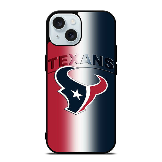 HOUSTON TEXANS FOOTBALL LOGO iPhone 15 Case Cover