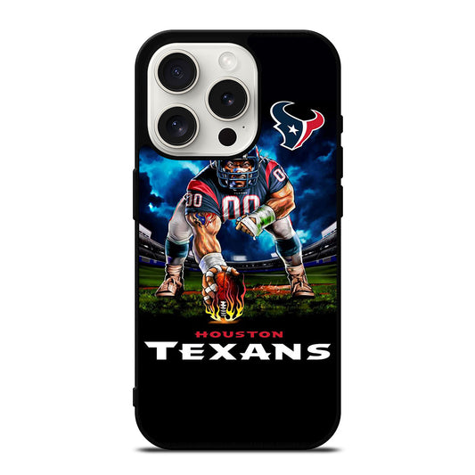 HOUSTON TEXANS NFL iPhone 15 Pro Case Cover