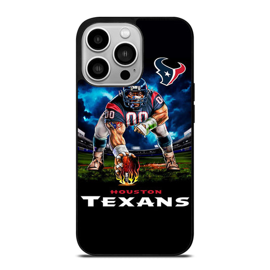 HOUSTON TEXANS NFL iPhone 14 Pro Case Cover