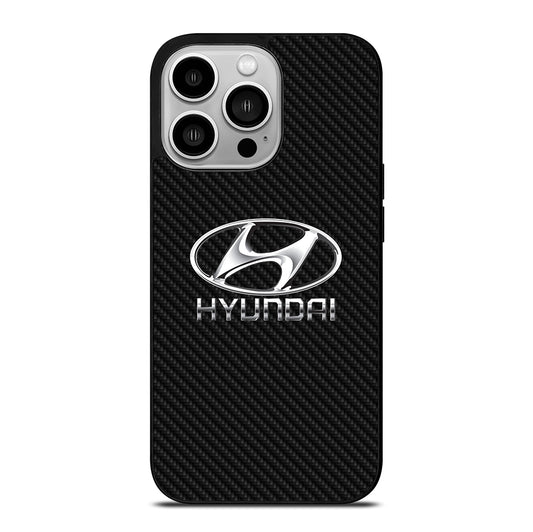 HYUNDAI CARBON SYMBOL iPhone 14 Pro Case Cover