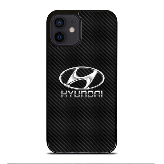HYUNDAI CARBON SYMBOL iPhone 12 Mini Case Cover
