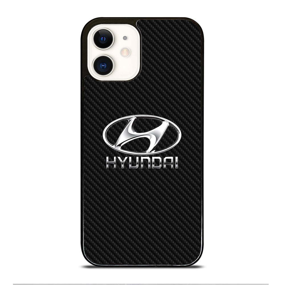 HYUNDAI CARBON SYMBOL iPhone 12 Case Cover