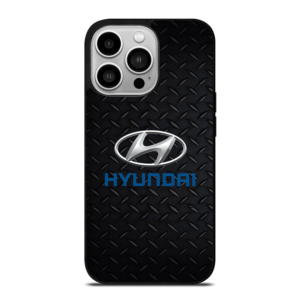 HYUNDAI METAL CAR LOGO iPhone 14 Pro Case Cover