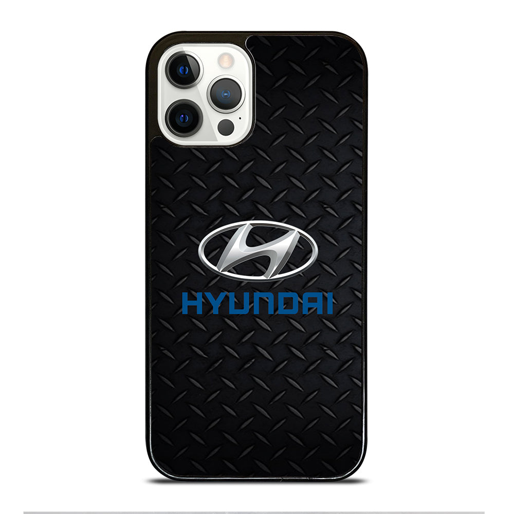 HYUNDAI METAL CAR LOGO iPhone 12 Pro Case Cover