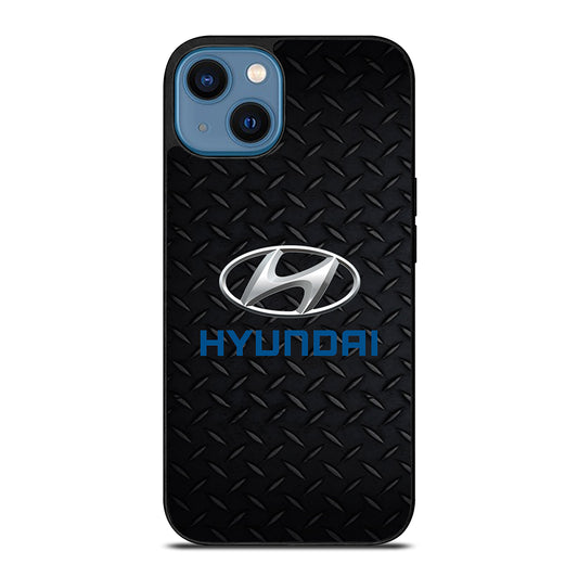 HYUNDAI METAL CAR LOGO iPhone 14 Case Cover