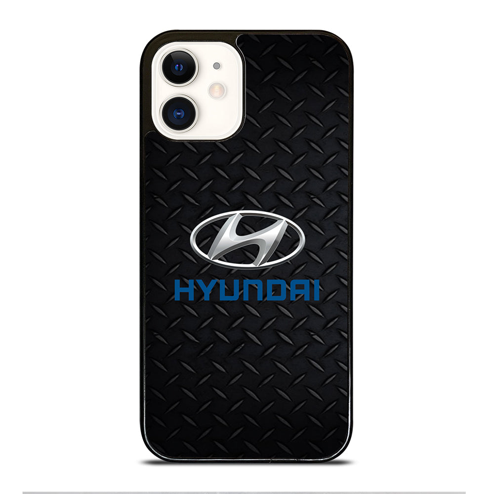 HYUNDAI METAL CAR LOGO iPhone 12 Case Cover