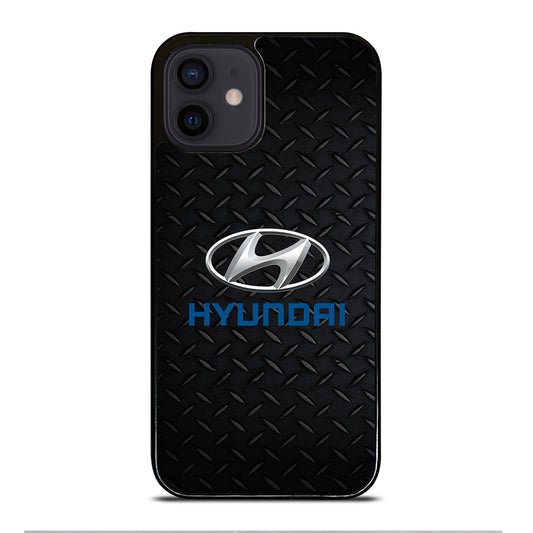 HYUNDAI METAL CAR LOGO iPhone 12 Mini Case Cover