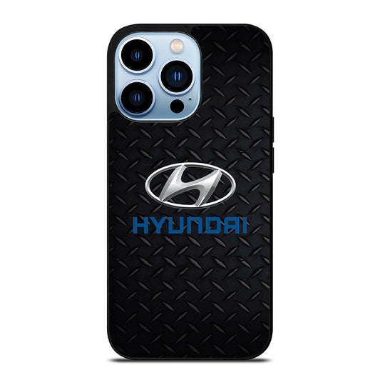 HYUNDAI METAL CAR LOGO iPhone 13 Pro Max Case Cover