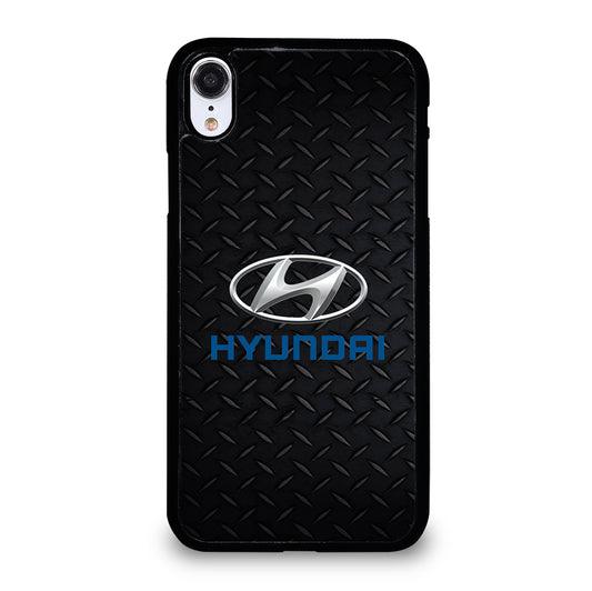 HYUNDAI METAL CAR LOGO iPhone XR Case Cover