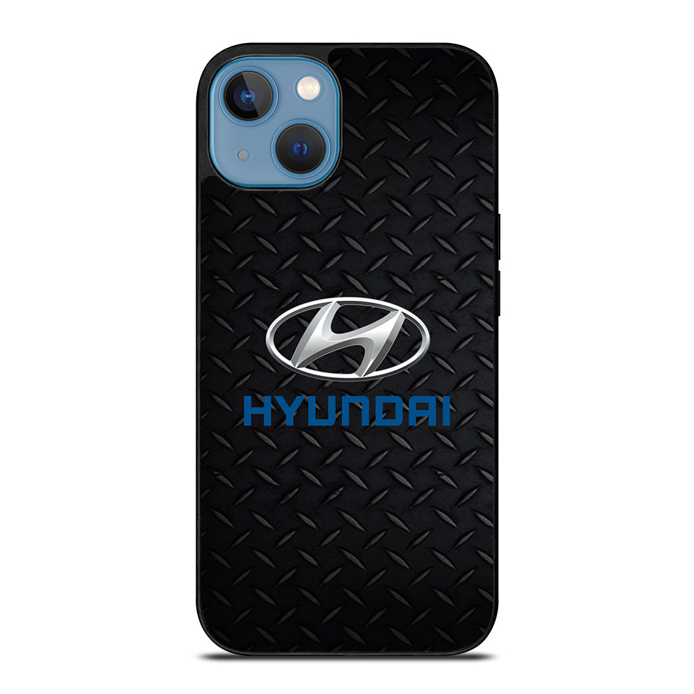 HYUNDAI METAL CAR LOGO iPhone 13 Case Cover
