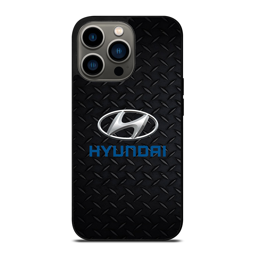 HYUNDAI METAL CAR LOGO iPhone 13 Pro Case Cover