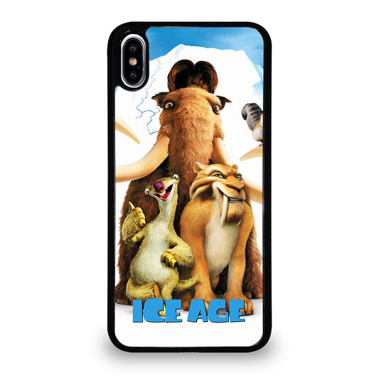 ICE AGE CARTOON iPhone XS Max Case Cover