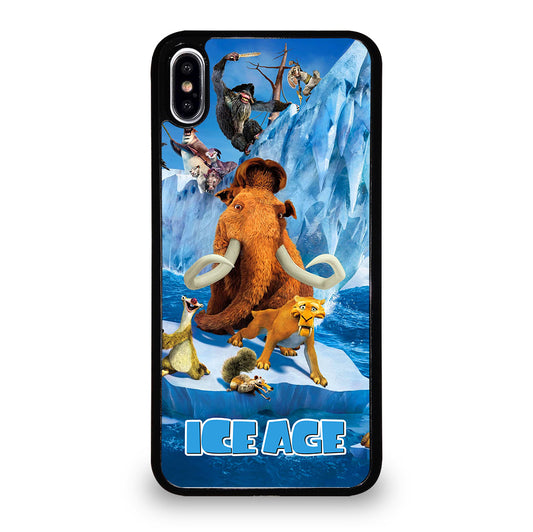 ICE AGE CHARACTER iPhone XS Max Case Cover