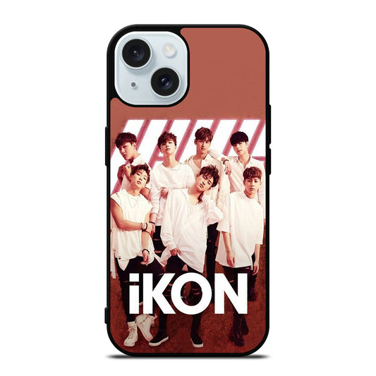 IKON BOY BAND KPOP 2 iPhone 15 Case Cover