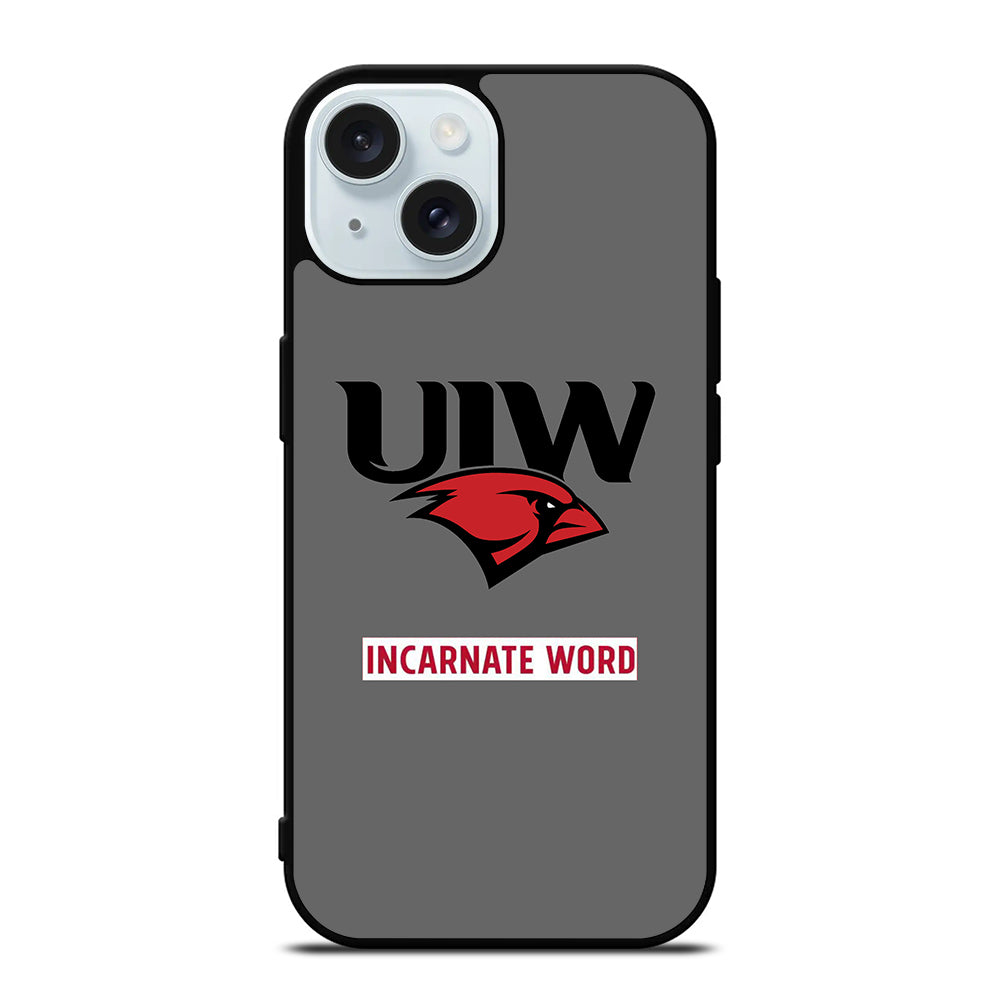 INCARNATE WORD CARDINALS LOGO iPhone 15 Case Cover