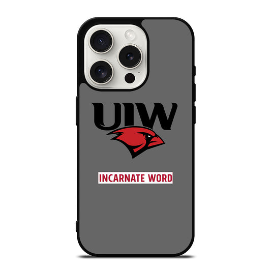 INCARNATE WORD CARDINALS LOGO iPhone 15 Pro Case Cover