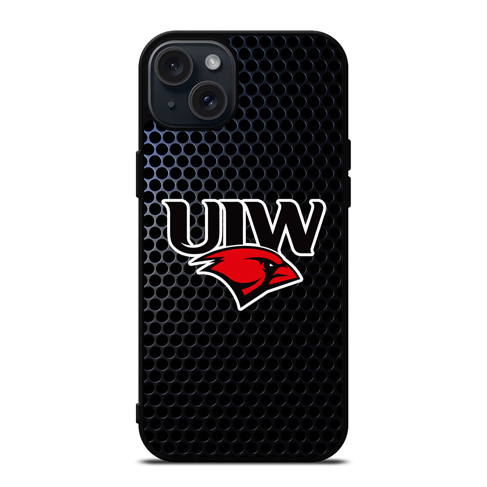 INCARNATE WORD CARDINALS METAL LOGO iPhone 15 Plus Case Cover